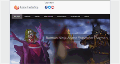 Desktop Screenshot of animefantastica.com