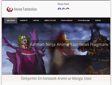 Tablet Screenshot of animefantastica.com